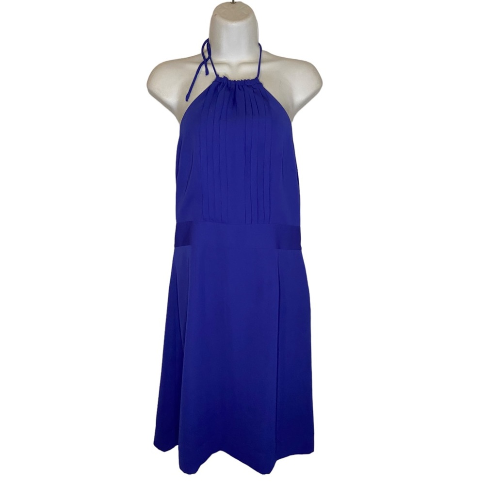 Banana Republic ✨ Blue Halter Dress sz 0